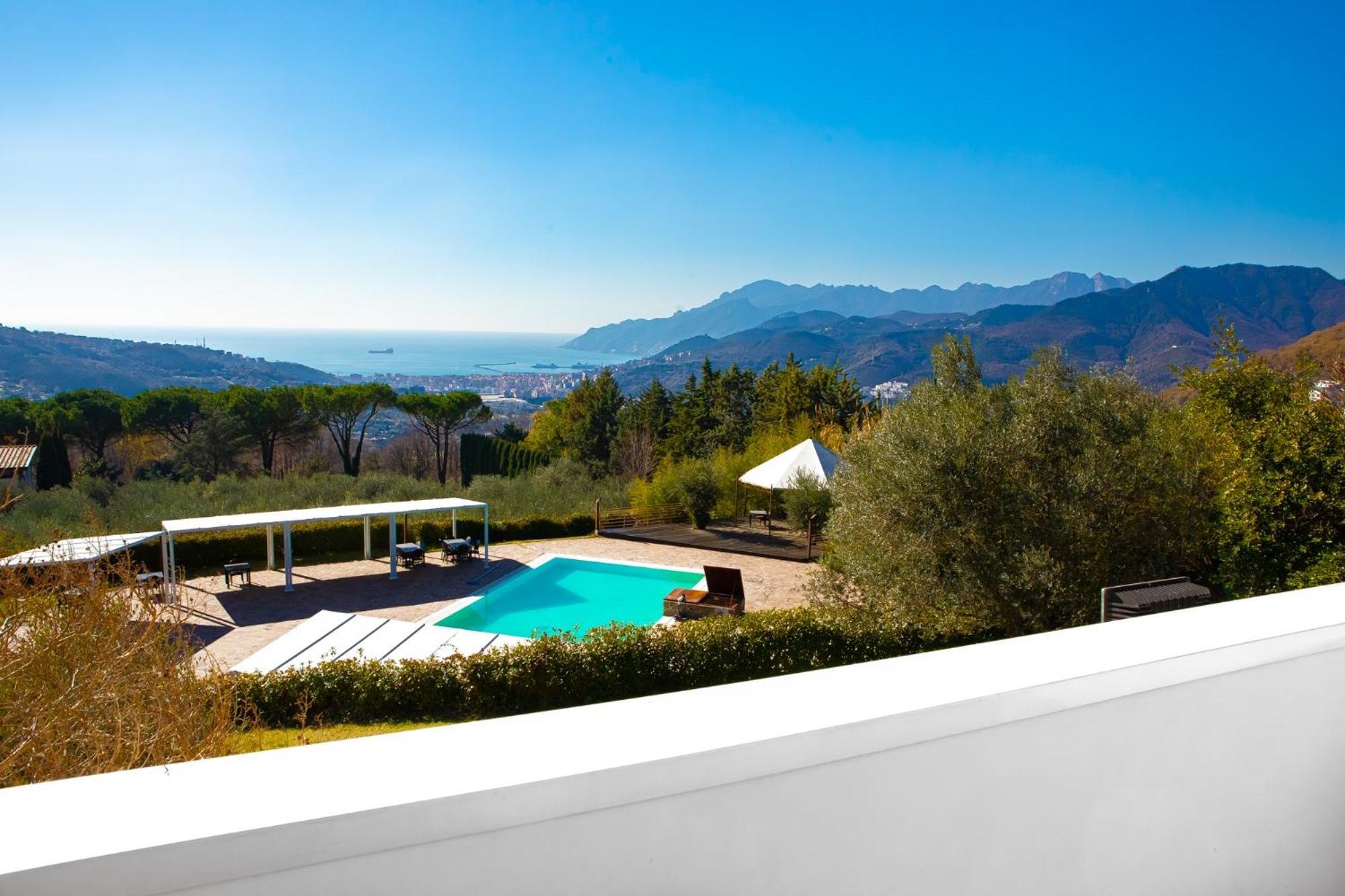 B&B Villa Sethare Salerno Exteriör bild